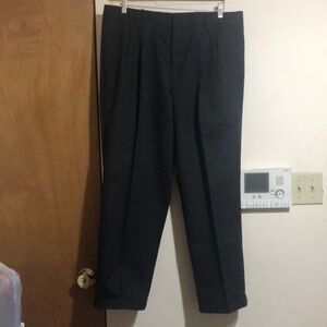 Dockers Black Dress Pants with Tapered Fit 54Cotton 46 Poly,Open to Offers!